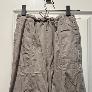 Women’s Casual Drawstring Pants in Taupe